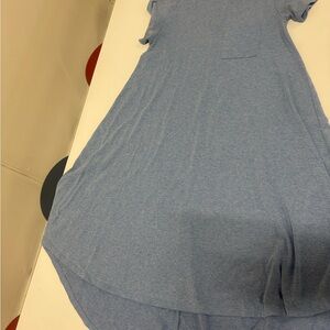 LuLaRoe Heathered Blue Top